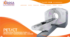 Desktop Screenshot of laboratoriosgoca.com